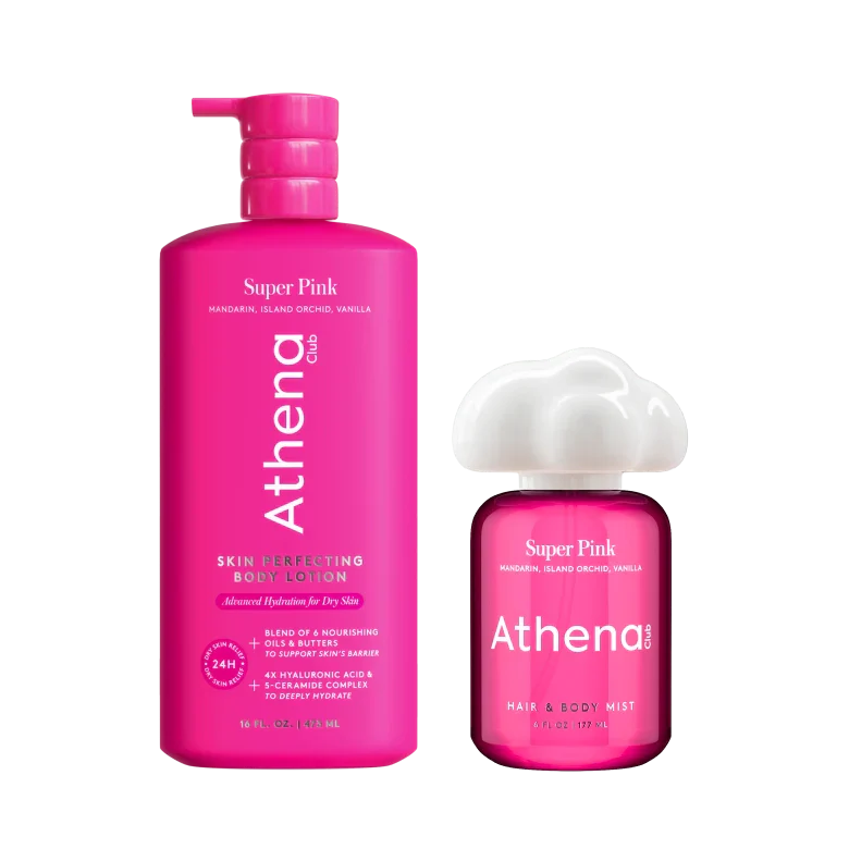 Lotion and Mist Duo - Clean Bundle Super Pink