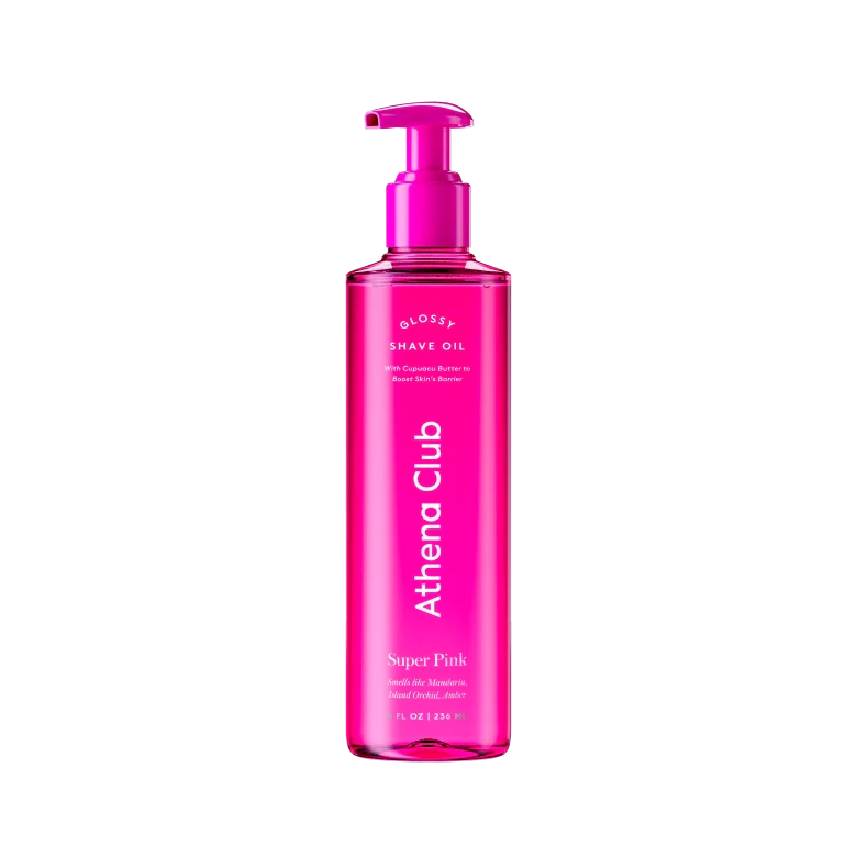 Glossy Shave Oil - Fresh Notes Super Pink
